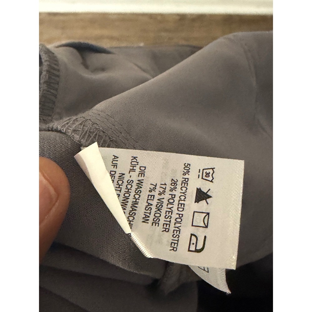 Joie Grey Lavender High Rise Straightโ Leg Dress Pants Size 14 Career Trousers - Picture 8 of 8